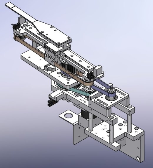 卡夹旋转取料机构3D模型图纸 Solidworks设计附XT格式缩略图